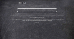 Desktop Screenshot of mana-in.de